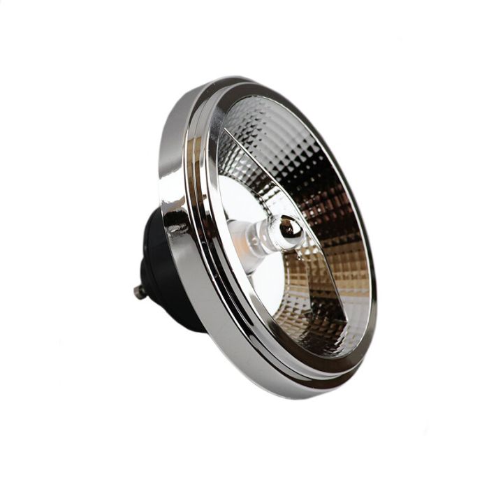 GU10 LED-lampe, AR111, 6 Watt, 2700K, kan dæmpes