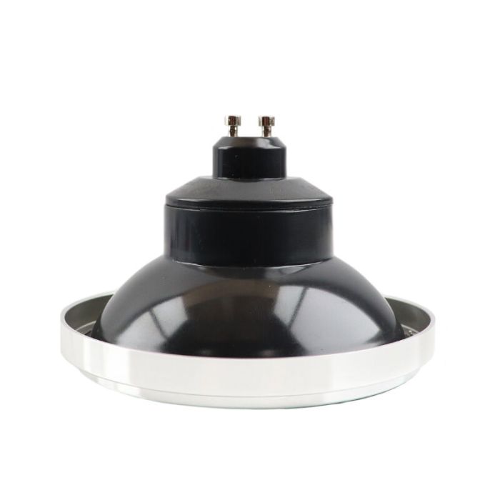 GU10 LED-lampe, AR111, 6 Watt, 2700K, kan dæmpes