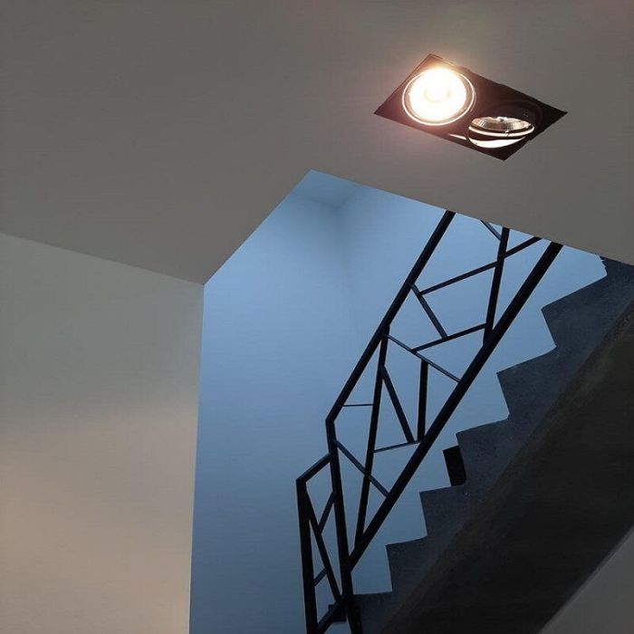 GU10 LED-lampe, AR111, 6 Watt, 2700K, kan dæmpes