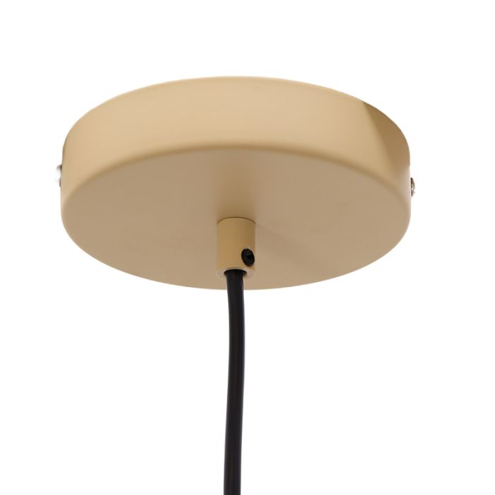Industri pendler lampe beige, Lieve