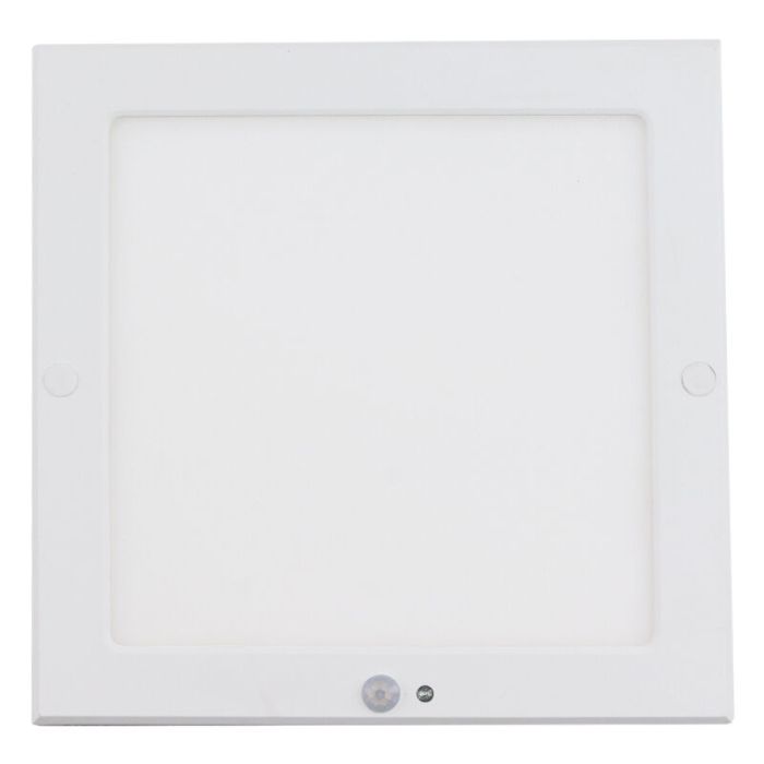 Plast loftslampe med sensor hvid, Luan, 20W, 3000K LED