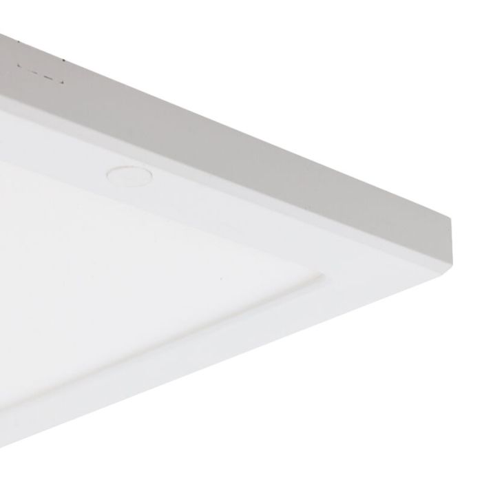 Plast loftslampe med sensor hvid, Luan, 20W, 3000K LED