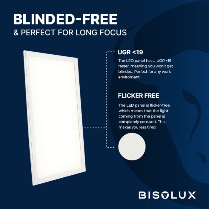 Bisolux Master LED 30x60 panel, 24W, 6000K
