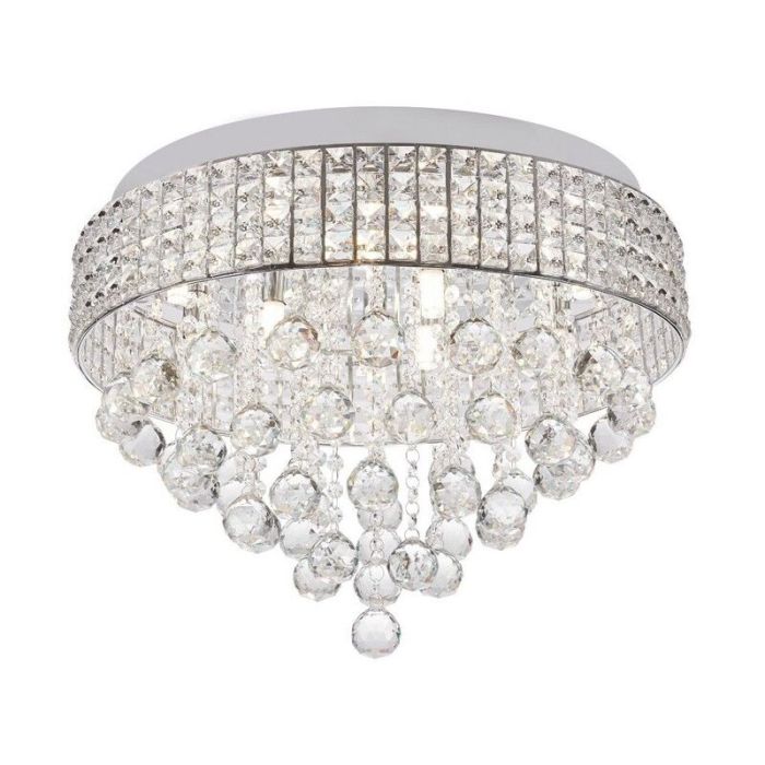 Design plafond krom, Mitzy