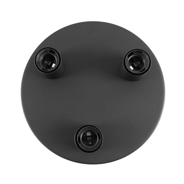 Modern loftlampe sort, Rami