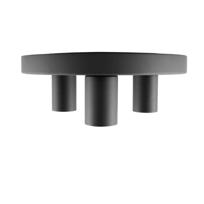 Modern loftlampe sort, Rami